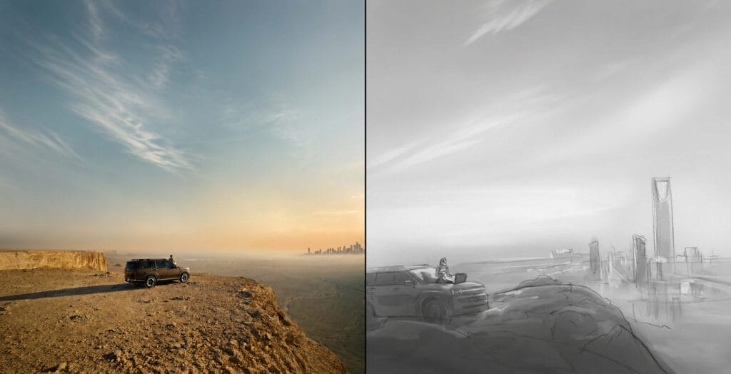 A Hyundai SUV Campaign Storyboard