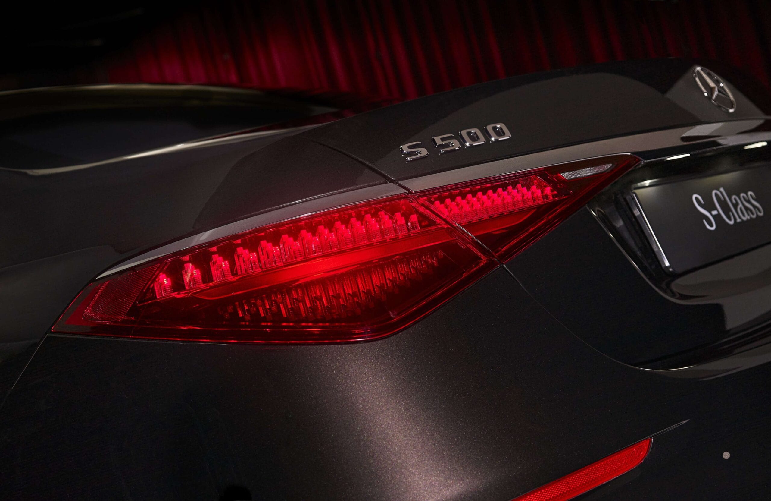 Mercedes-Benz S-Class exterior photographed for a luxury automotive campaign