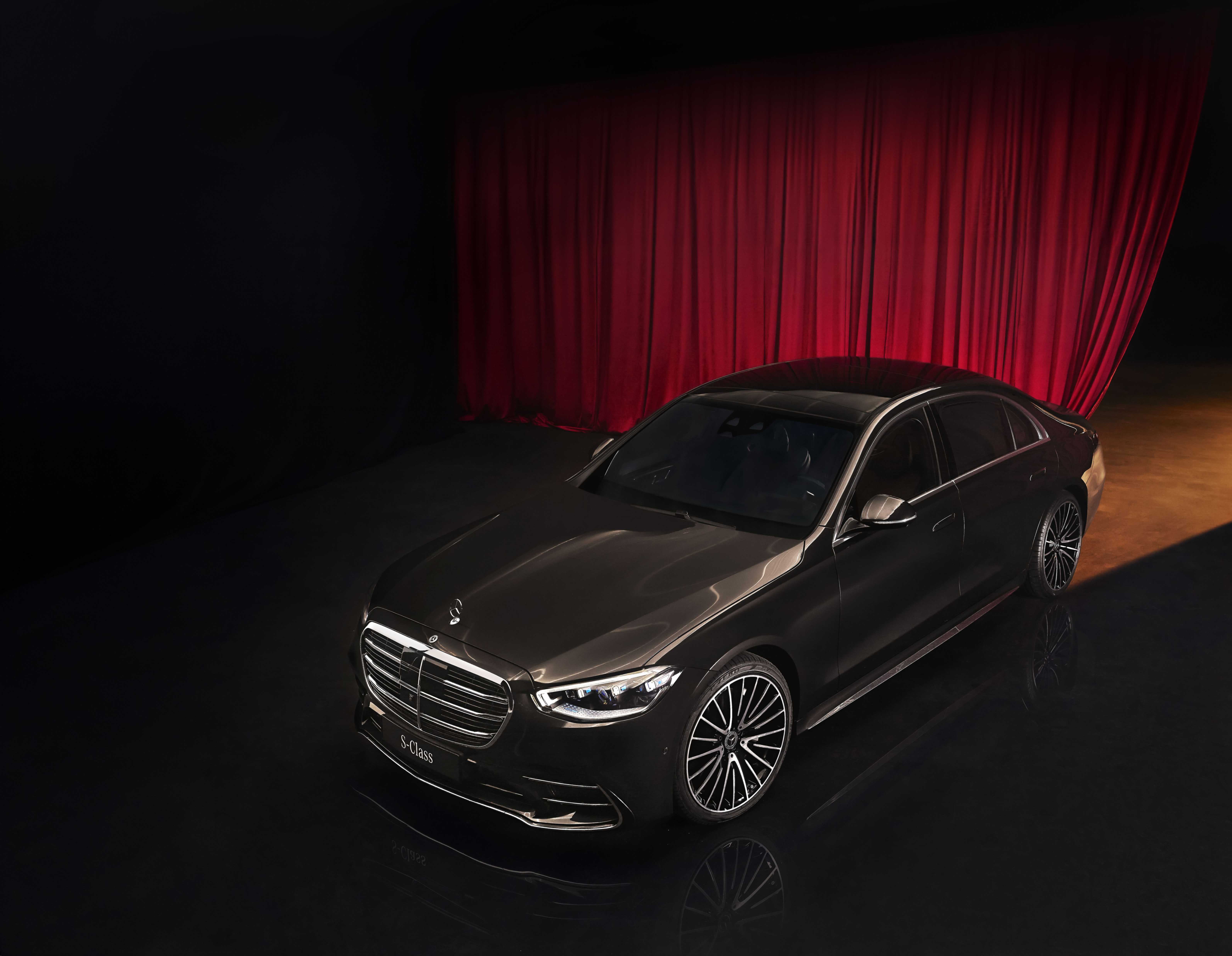 Mercedes-Benz S-Class automotive campaign key visual produced by Toosuns