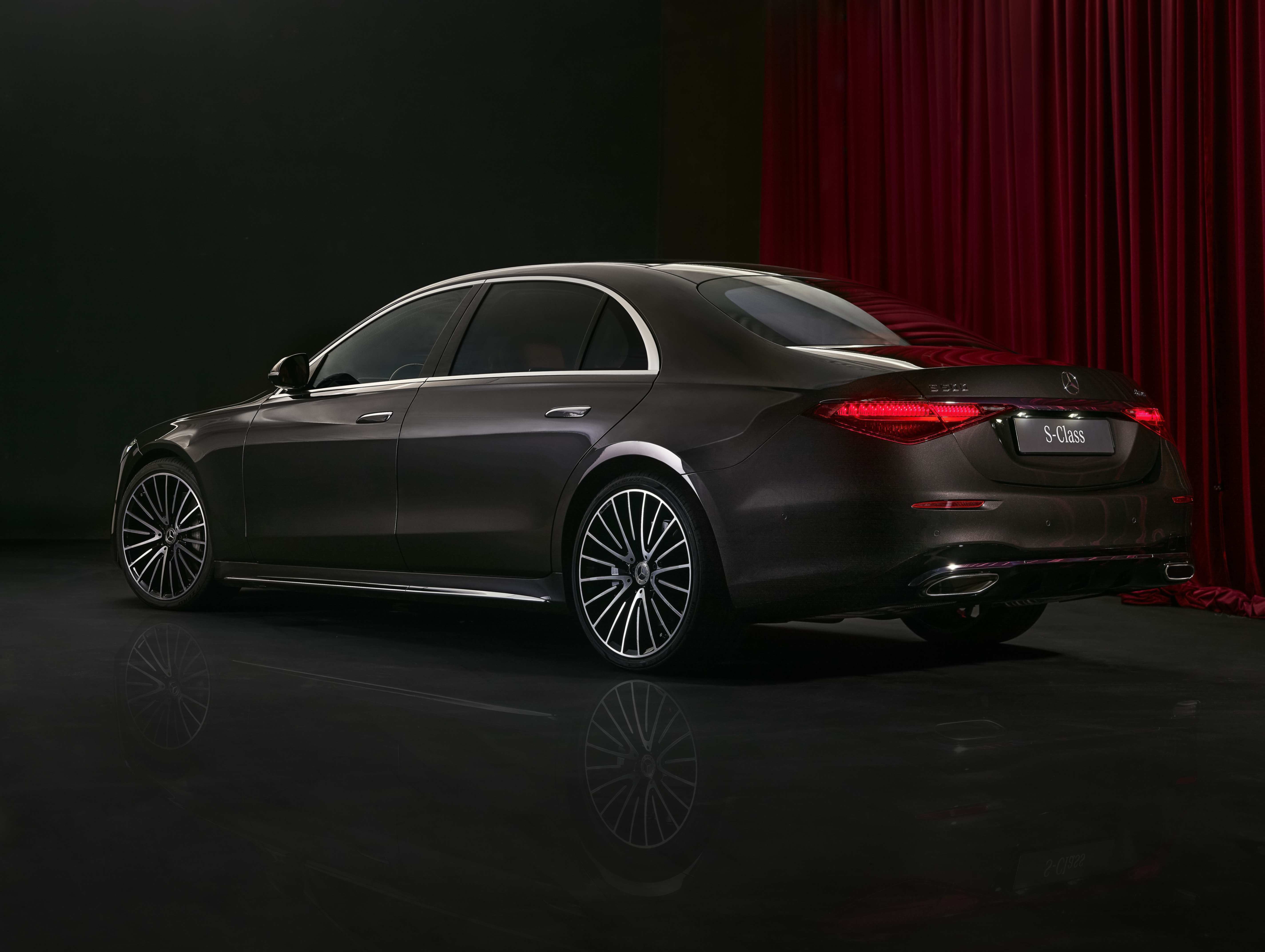Mercedes-Benz S-Class luxury automotive exterior photographed for the campaign