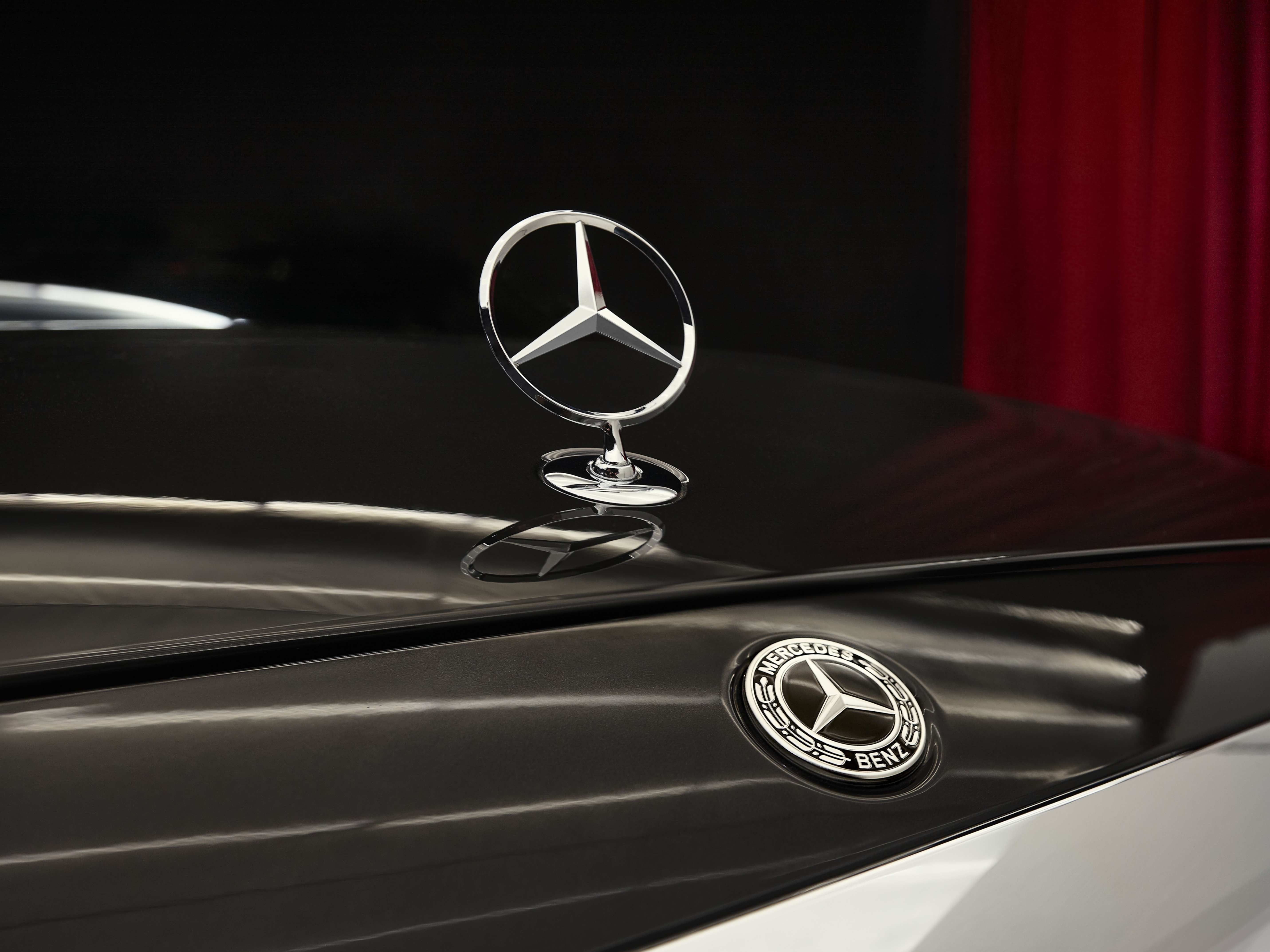 Mercedes-Benz S-Class luxury car detail photography produced for the campaign