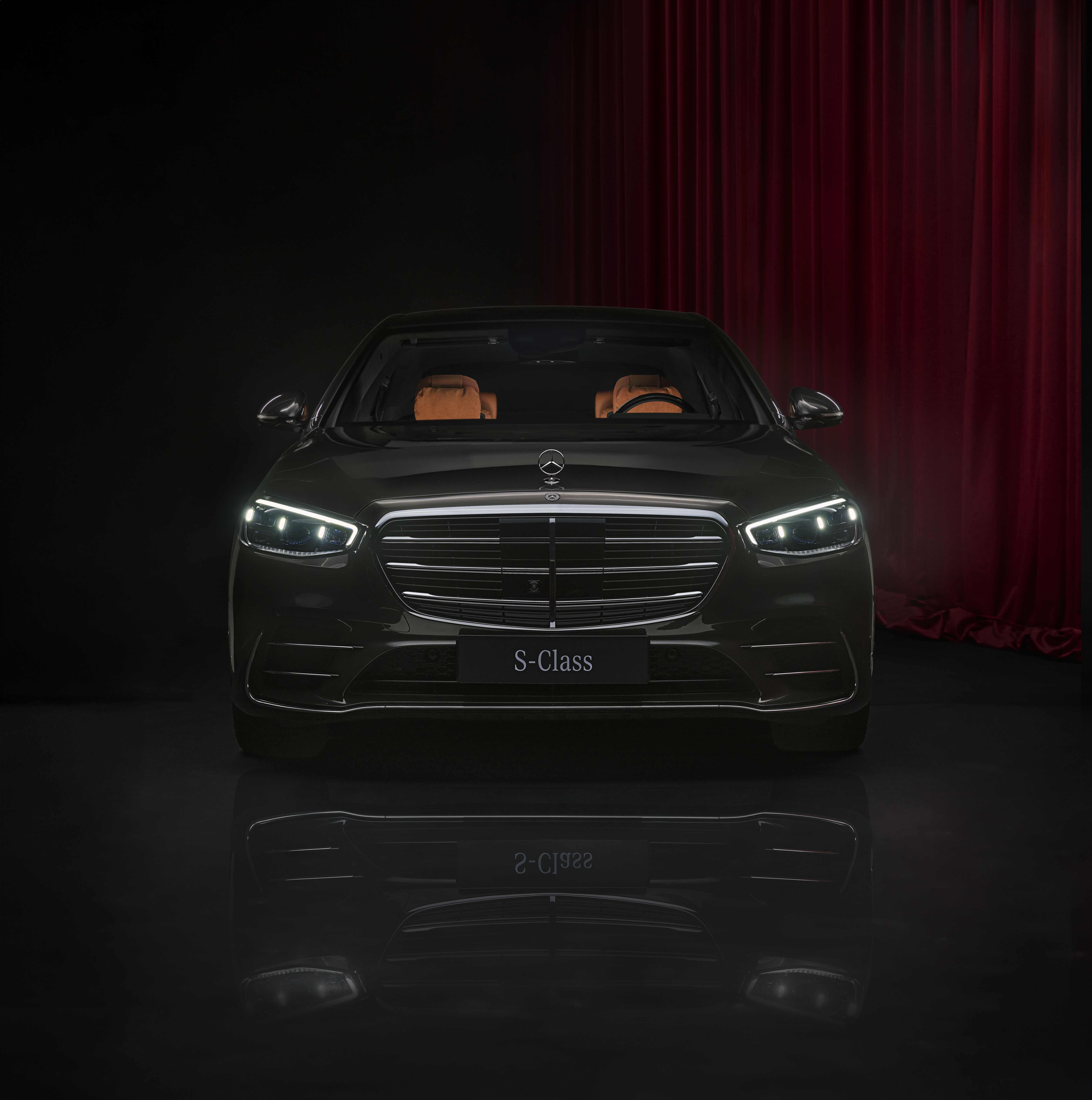 Mercedes-Benz S-Class luxury car exterior campaign photography