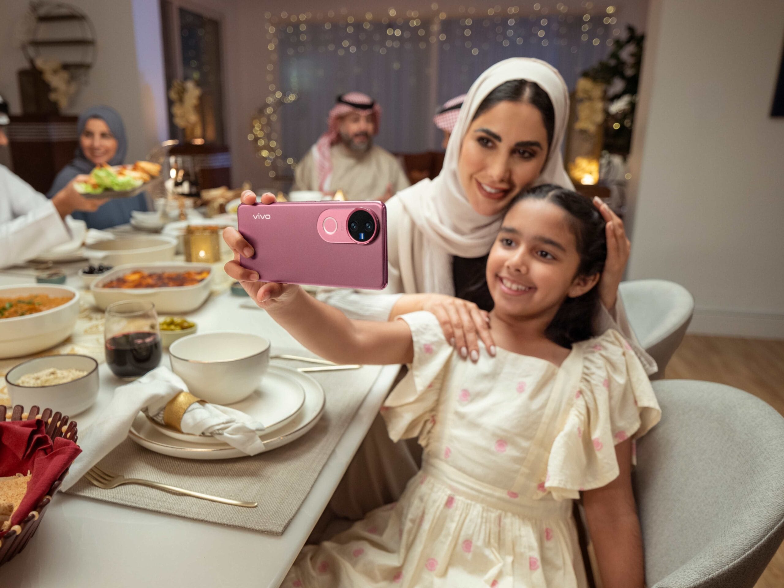 Creative lifestyle scene from the Vivo Ramadan campaign in Saudi Arabia