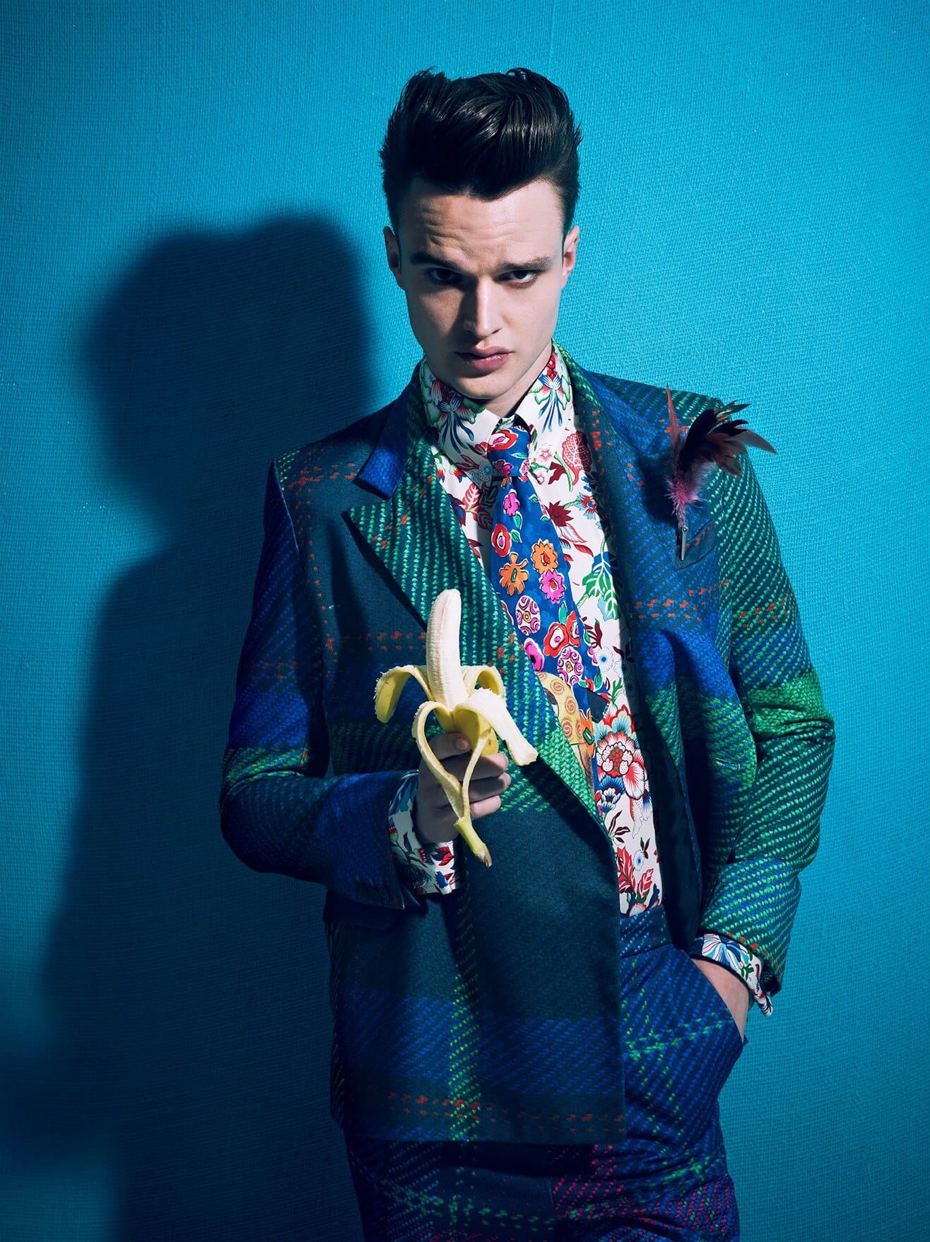 The National menswear fashion editorial photographed in a refined contemporary style.